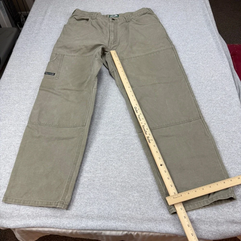 Arborwear Original Tree Climbers Gear Pants Mens 38x32 Green  Canvas Work Dist - Picture 8 of 16